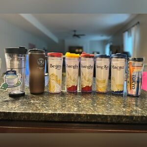 Starbucks Coffee lot of City Edition Travel Tumblers